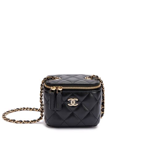 vanity chanel black|chanel vanity medium price.